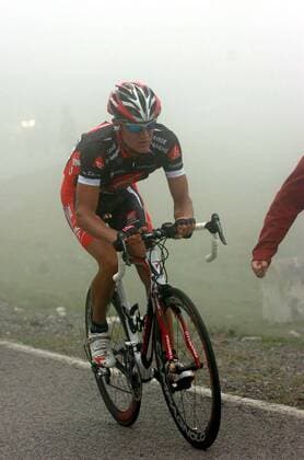 Vladimir Efimkin (Rußland Caisse d Epargne) - Radsport Herren 62. Vuelta a Espana 2007, Spanienrundfahrt, Protour, Straßenradsport, Straße, Rad Einzelbild 4. Etappe: Langreo - Lagos de Covadonga Radsport Herren 62. Vuelta a Espana 2007, Spanienrundfahrt, Protour, Straßenradsport, Straße, Rad Einzelbild 4. Etappe: Langreo - Lagos de Covadonga