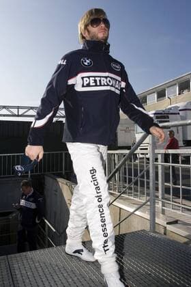 Nick Heidfeld (Deutschland BMW Sauber) Motorsport Grand Prix Herren Großer Preis von Belgien 2007, Formel 1 Weltmeisterschaft, F1, F, GP, WM, Freies Training Einzelbild Spa-Francorchamps Motorsport Grand Prix Herren Großer Preis von Belgien 2007, Formel 1 Weltmeisterschaft, F1, F, GP, WM, Freies Training Einzelbild Spa-Francorchamps