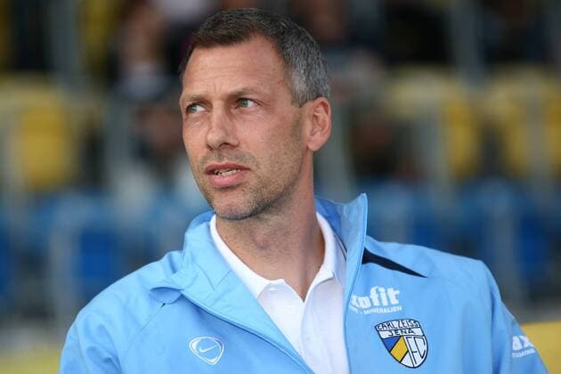 Trainer Frank Neubarth (Jena) Fußball 2. BL Herren Saison 2007 2008, FC Carl Zeiss Jena Porträt Jena Fußball 2. BL Herren Saison 2007 2008, FC Carl Zeiss Jena Porträt Jena
