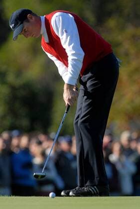 Jim Furyk (USA) - Put -  (MON20070929305) Golf Herren The Presidents Cup 2007, President s, PGA Tour Einzelbild Montreal Golf Herren The Presidents Cup 2007, President s, PGA Tour Einzelbild Montreal