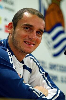 Andrija Delibasic (San Sebastian) -  - NOxONLINExUSE Fußball Herren Segunda Division 2007 2008, 2. Spanische Liga, Pressekonferenz, Pressetermin Porträt San Sebastian Fußball Herren Segunda Division 2007 2008, 2. Spanische Liga, Pressekonferenz, Pressetermin Porträt San Sebastian