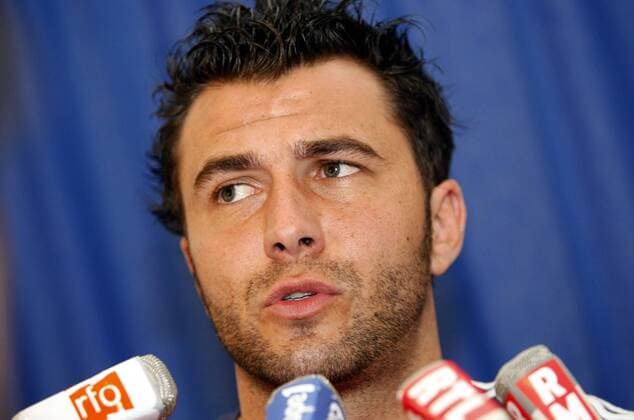 Torwart Sebastien Frey (Frankreich) im Interview -  (pan22700) Fußball Herren Nationalteam 2007, Pressetermin Porträt Clairefontaine Fußball Herren Nationalteam 2007, Pressetermin Porträt Clairefontaine 
