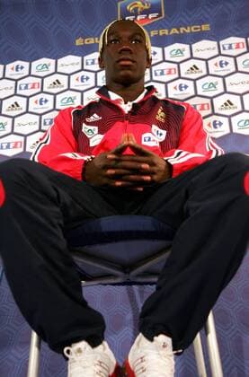Bacary Sagna (Frankreich) -  (pan22700) Fußball Herren Nationalteam 2007, Pressekonferenz, Pressetermin Einzelbild Clairefontaine Fußball Herren Nationalteam 2007, Pressekonferenz, Pressetermin Einzelbild Clairefontaine 