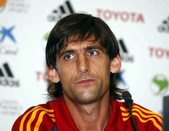 Miguel Angel Angulo (Spanien) -  - NOxONLINExUSE Fußball Herren Nationalteam 2007, Pressekonferenz, Pressetermin Porträt Las Rozas Fußball Herren Nationalteam 2007, Pressekonferenz, Pressetermin Porträt Las Rozas