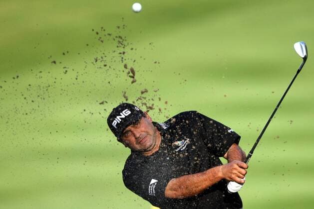 Angel Cabrera (Argentinien) -  Golf Herren HSBC World Matchplay Championships 2007, Match Play, Championship, European PGA Tour, Einzelbild Surrey Golf Herren HSBC World Matchplay Championships 2007, Match Play, Championship, European PGA Tour, Einzelbild Surrey