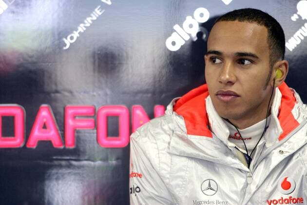 Lewis Hamilton (England McLaren Mercedes) -  Motorsport Grand Prix Herren Großer Preis von Brasilien 2007, Formel 1 Weltmeisterschaft, F1, F, GP, WM, Freies Training Einzelbild Interlagos Sao Paulo Motorsport Grand Prix Herren Großer Preis von Brasilien 2007, Formel 1 Weltmeisterschaft, F1, F, GP, WM, Freies Training Einzelbild Interlagos Sao Paulo
