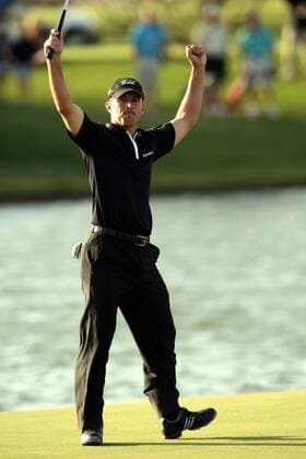 Mike Weir (Kanada) - Sieger der Frys Electronics Open 2007 - (Icon92821043) Golf Herren Frys Electronics Open 2007, PGA Tour Einzelbild Scottsdale Freude, Golf Herren Frys Electronics Open 2007, PGA Tour Einzelbild Scottsdale Freude, EDITORIAL USE ONLY