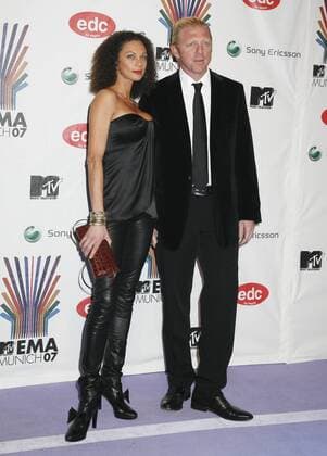 Boris Becker (Deutschland) und seine Lebensgefährtin Sharley Kerssenberg anlässlich der MTV Europe Music Awards 2007 in München -  (MUN20071101748) Tennis Herren MTV European Music Awards 2007, EMA, Gruppe München Tennis Herren MTV European Music Awards 2007, EMA, Gruppe München