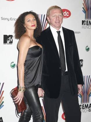 Boris Becker (Deutschland) und seine Lebensgefährtin Sharley Kerssenberg anlässlich der MTV Europe Music Awards 2007 in München -  (MUN20071101749) Tennis Herren MTV European Music Awards 2007, EMA, Gruppe München Tennis Herren MTV European Music Awards 2007, EMA, Gruppe München