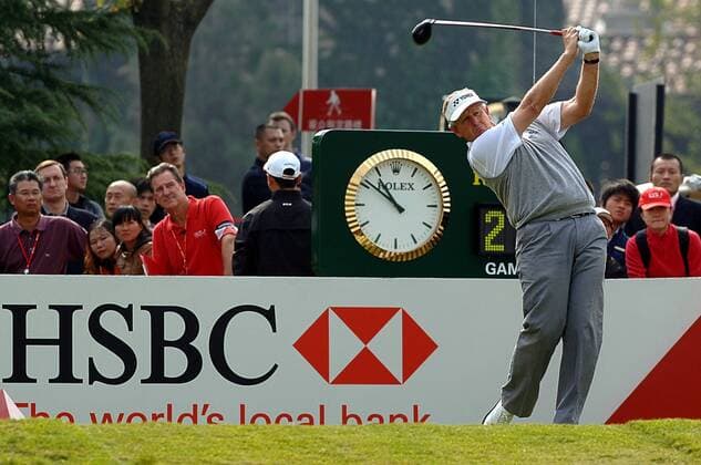Colin Montgomerie (Schottland) -  (IMC2007110877778) Golf Herren HSBC Champions Tournament 2007, European PGA Tour, ProAm, Pro Am Einzelbild Sheshan International GC Shanghai Golf Herren HSBC Champions Tournament 2007, European PGA Tour, ProAm, Pro Am Einzelbild Sheshan International GC Shanghai