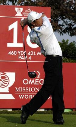 Zhang Lianwei (China) -  (IMC2007112213572) Golf WM Herren Mission Hills World Cup 2007, PGA Tour Einzelbild Shenzhen Golf WM Herren Mission Hills World Cup 2007, PGA Tour Einzelbild Shenzhen