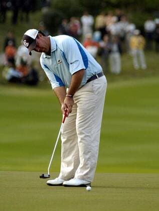 Boo Weekley (USA) - Put -  (IMC2007112213593) Golf WM Herren Mission Hills World Cup 2007, PGA Tour Einzelbild Shenzhen Golf WM Herren Mission Hills World Cup 2007, PGA Tour Einzelbild Shenzhen