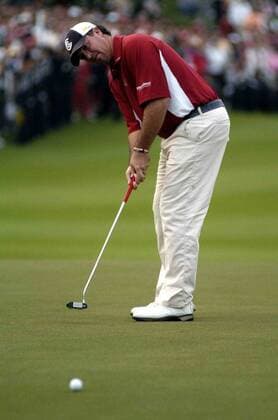 Boo Weekley (USA) - Put -  (IMC2007112509034) Golf WM Herren Mission Hills World Cup 2007, PGA Tour Einzelbild Shenzhen Golf WM Herren Mission Hills World Cup 2007, PGA Tour Einzelbild Shenzhen