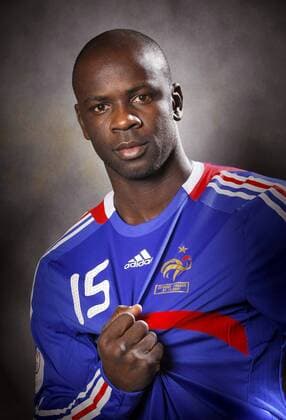 Lilian Thuram (Frankreich) -  (pan23405) Fußball Herren Nationalteam 2007, Fotostudio, Studioaufnahme, Fotoshooting, Nationaltrikot Porträt Paris Fußball Herren Nationalteam 2007, Fotostudio, Studioaufnahme, Fotoshooting, Nationaltrikot Porträt Paris 
