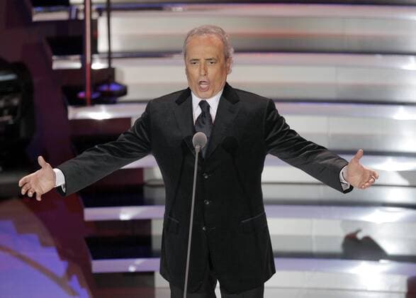 Startenor Jose Carreras (Spanien) anlässlich der Gruppenauslosung zur EURO 2008 Fußball EM Herren EURO 2008, 2007, Auslosung, Gruppenauslosung, Gruppen, Endrundenauslosung, Ziehung Einzelbild Luzern Fußball EM Herren EURO 2008, 2007, Auslosung, Gruppenauslosung, Gruppen, Endrundenauslosung, Ziehung Einzelbild Luzern