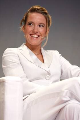 Justine Henin (Belgien) anlässlich der Eröffnung ihrer Tennisschule Club Justine N1 -  Tennis Damen Einweihung Tennisschule 2007, Einzelbild Limelette Freude, Tennis Damen Einweihung Tennisschule 2007, Einzelbild Limelette Freude,