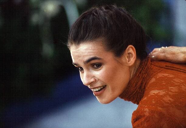 Katarina Witt (Deutschland) Eiskunstlauf OS Winter Damen Olympische Spiele Lillehammer 1994, Winterspiele Einzelbild Lillehammer Eiskunstlauf OS Winter Damen Olympische Spiele Lillehammer 1994, Winterspiele Einzelbild Lillehammer