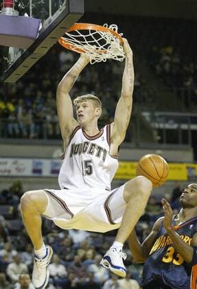 Chris Andersen (Denver Nuggets) - Dunking (icon7660032) Basketball Herren NBA 2002 2003 Einzelbild Basketball Herren NBA 2002 2003 Einzelbild EDITORIAL USE ONLY