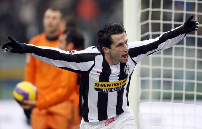 Hasan Salihamidzic (Juventus Turin) - Torjubel - Fußball Herren Serie A 2007 2008, 1. Italienische Liga, Juventus Turin, , Juve Einzelbild Turin Freude, Begeisterung Fußball Herren Serie A 2007 2008, 1. Italienische Liga, Juventus Turin, , Juve Einzelbild Turin Freude, Begeisterung