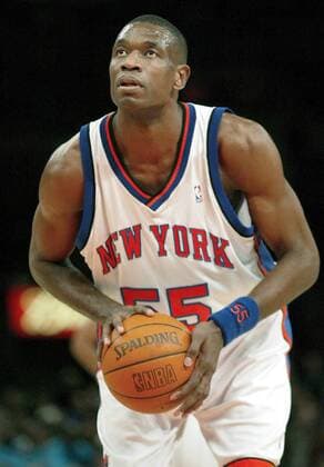 Dikembe Mutombo (New York Knicks) - (icon7891798) Basketball Herren NBA 2003 2004 o0 NY, N Y Einzelbild Basketball Herren NBA 2003 2004 o0 NY, N Y Einzelbild EDITORIAL USE ONLY