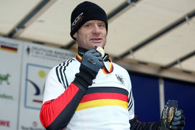 Lars van der Sloot (Deutschland Radclub Bremen) ist deutscher Radcross Meister 2008 Radsport LM Herren Deutsche Radcross Meisterschaft 2008, Cyclocross, Cyclo Cross, Querfeldeinrennen, Rad, DM Einzelbild Herford Freude, Radsport LM Herren Deutsche Radcross Meisterschaft 2008, Cyclocross, Cyclo Cross, Querfeldeinrennen, Rad, DM Einzelbild Herford Freude,