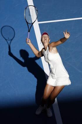 Maria Sharapova (Rußland) Tennis Damen Australian Open 2008, Grand Slam, WTA Tour Einzelbild Melbourne Dynamik, Tennis Damen Australian Open 2008, Grand Slam, WTA Tour Einzelbild Melbourne Dynamik,