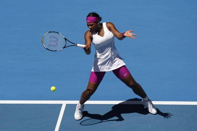 Serena Williams (USA) -  Tennis Damen Australian Open 2008, Grand Slam, WTA Tour Einzelbild Melbourne Dynamik, Tennis Damen Australian Open 2008, Grand Slam, WTA Tour Einzelbild Melbourne Dynamik,