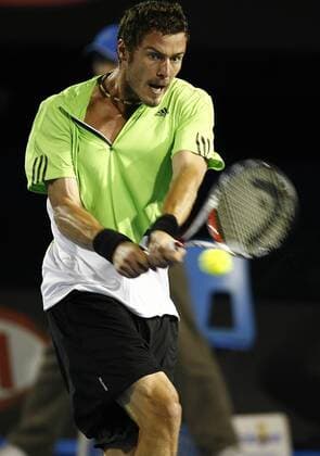 Marat Safin (Russland) Tennis Herren Australian Open 2008, Grand Slam, ATP Tour Einzelbild Melbourne Dynamik, Tennis Herren Australian Open 2008, Grand Slam, ATP Tour Einzelbild Melbourne Dynamik,