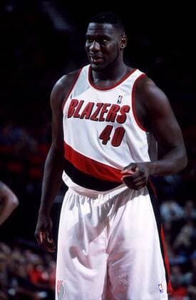 Shawn Kemp (Portland Trailblazers) (icon6000274) Basketball Herren NBA 2000 2001 Einzelbild Basketball Herren NBA 2000 2001 Einzelbild EDITORIAL USE ONLY