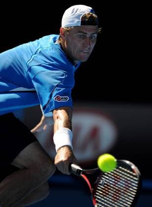 Lleyton Hewitt (Australien) -  Tennis Herren Australian Open 2008, Grand Slam, ATP Tour Einzelbild Melbourne Tennis Herren Australian Open 2008, Grand Slam, ATP Tour Einzelbild Melbourne