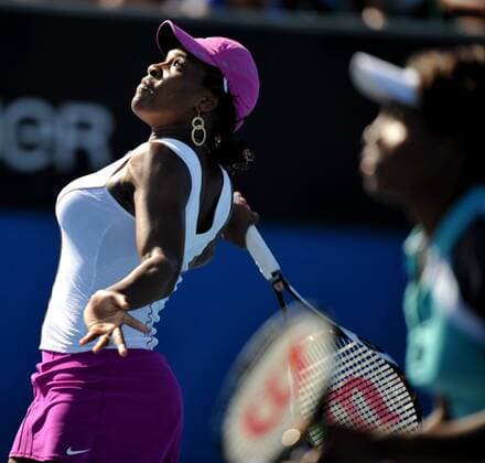 Serena Williams (USA) -  Tennis Damen Australian Open 2008, Grand Slam, WTA Tour Einzelbild Melbourne Tennis Damen Australian Open 2008, Grand Slam, WTA Tour Einzelbild Melbourne