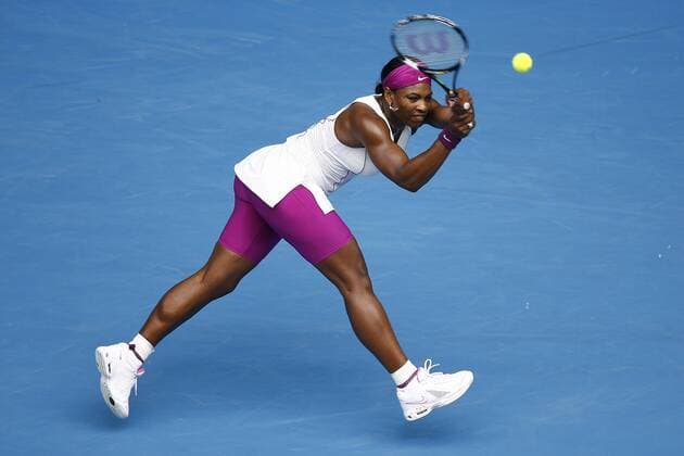 Serena Williams (USA) Tennis Damen Australian Open 2008, Grand Slam, WTA Tour Einzelbild Melbourne Tennis Damen Australian Open 2008, Grand Slam, WTA Tour Einzelbild Melbourne