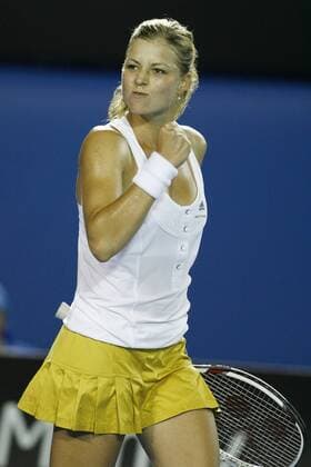 Maria Kirilenko (Russland) Tennis Damen Australian Open 2008, Grand Slam, WTA Tour Einzelbild Melbourne Tennis Damen Australian Open 2008, Grand Slam, WTA Tour Einzelbild Melbourne