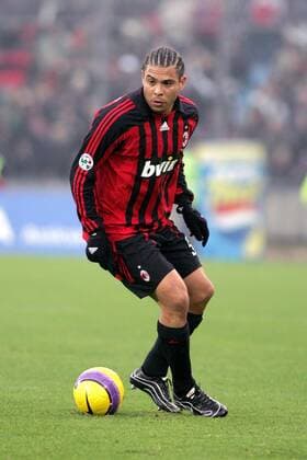 Ronaldo (AC Mailand) am Ball - Fußball Herren Serie A 2007 2008, 1. Italienische Liga, AC Mailand, Milan Einzelbild Udine Dynamik, Fußball Herren Serie A 2007 2008, 1. Italienische Liga, AC Mailand, Milan Einzelbild Udine Dynamik,