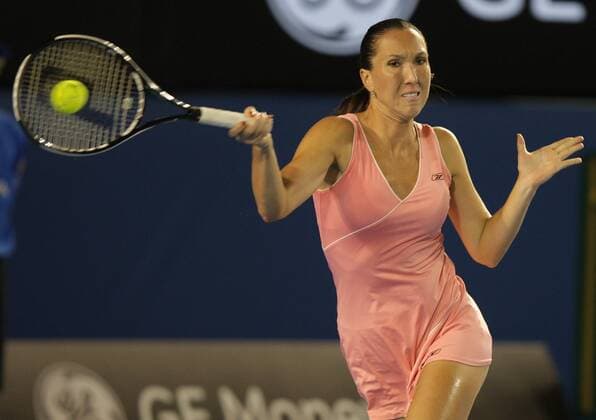 Jelena Jankovic (Serbien) Tennis Damen Australian Open 2008, Grand Slam, WTA Tour Einzelbild Melbourne Dynamik, Tennis Damen Australian Open 2008, Grand Slam, WTA Tour Einzelbild Melbourne Dynamik,