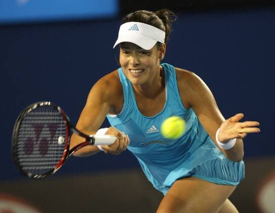 Ana Ivanovic (Serbien) Tennis Damen Australian Open 2008, Grand Slam, WTA Tour Einzelbild Melbourne Dynamik, Tennis Damen Australian Open 2008, Grand Slam, WTA Tour Einzelbild Melbourne Dynamik,