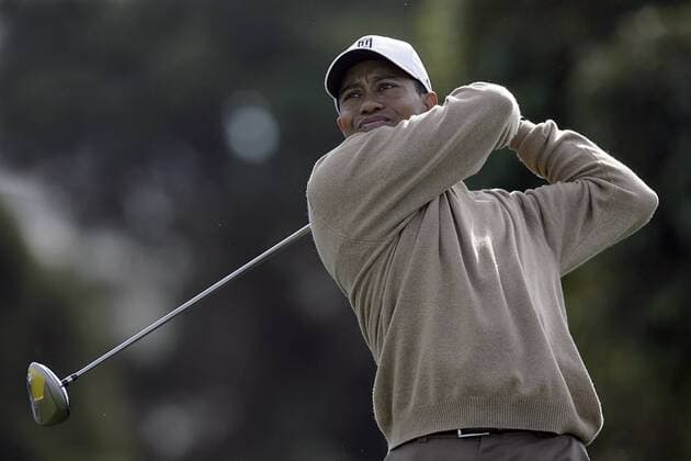 Tiger Woods (USA) - Abschlag - (Icon36959895) Golf Herren Buick Invitational 2008, PGA Tour, Einzelbild Torrey Pines San Diego Golf Herren Buick Invitational 2008, PGA Tour, Einzelbild Torrey Pines San Diego EDITORIAL USE ONLY