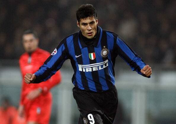 Julio Ricardo Cruz (Inter Mailand) - Torjubel -  Fußball Herren Coppa Italia 2007 2008, Italienischer Pokal, Pokalspiel, FC Internazionale Mailand Einzelbild Turin Freude, Fußball Herren Coppa Italia 2007 2008, Italienischer Pokal, Pokalspiel, FC Internazionale Mailand Einzelbild Turin Freude,