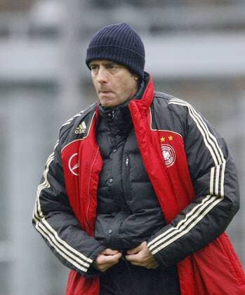 Bundestrainer Joachim Löw (Deutschland) Fußball Herren Nationalmannschaft 2007 2008, Training Einzelbild Frankfurt M. Fußball Herren Nationalmannschaft 2007 2008, Training Einzelbild Frankfurt M.