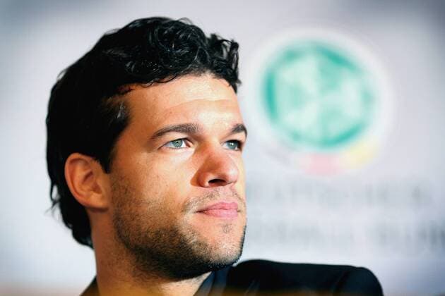 Michael Ballack (Deutschland) - Pressekonferenz Fußball Herren Nationalteam 2008, Pressetermin Porträt Wien Fußball Herren Nationalteam 2008, Pressetermin Porträt Wien