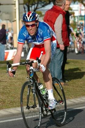 Christophe Moreau (Frankreich Agritubel) -  Radsport Herren Etoile de Besseges 2008, Straßenradsport, Straße, Rad Einzelbild 1. Etappe: Grau du Roi Radsport Herren Etoile de Besseges 2008, Straßenradsport, Straße, Rad Einzelbild 1. Etappe: Grau du Roi