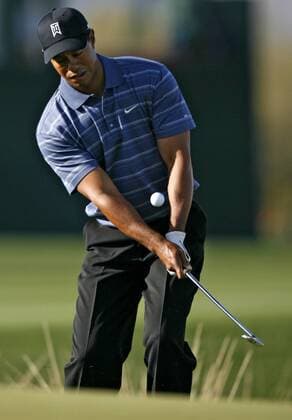 Tiger Woods (USA) - (icon3176059) Golf Herren WGC Accenture Match Play Championship 2008, PGA Tour, Training Einzelbild Marana Golf Herren WGC Accenture Match Play Championship 2008, PGA Tour, Training Einzelbild Marana EDITORIAL USE ONLY