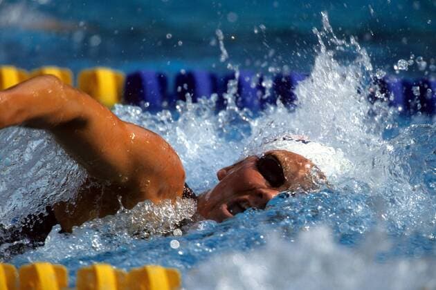 Jenny Thompson (USA) Schwimmen OS Sommer Damen Olympische Spiele 1992, Sommerspiele, Freistil, Freistilschwimmen, Kraul, Kraulschwimmen Einzelbild Aufnahmedatum geschätzt Barcelona Schwimmen OS Sommer Damen Olympische Spiele 1992, Sommerspiele, Freistil, Freistilschwimmen, Kraul, Kraulschwimmen Einzelbild Aufnahmedatum geschätzt Barcelona