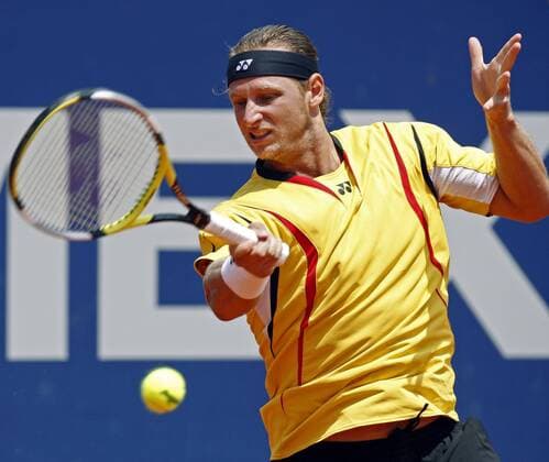 David Nalbandian (Argentinien) -  (pan24654) Tennis Herren ATP Turnier 2008, Tour Einzelbild Buenos Aires Dynamik, Tennis Herren ATP Turnier 2008, Tour Einzelbild Buenos Aires Dynamik,