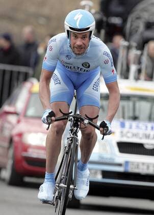 Stefan Schumacher (Deutschland Gerolsteiner) Radsport Herren Paris Nizza 2008, , Straßenradsport, Straße, Rad, Prolog Einzelbild Amilly Radsport Herren Paris Nizza 2008, , Straßenradsport, Straße, Rad, Prolog Einzelbild Amilly