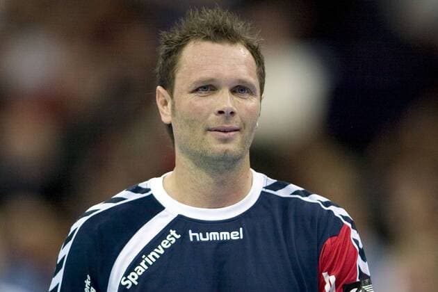 Lars Christiansen (Flensburg) Handball EC 1 Herren Champions League 2007 2008, SG Flensburg Handewitt Porträt Hamburg Handball EC 1 Herren Champions League 2007 2008, SG Flensburg Handewitt Porträt Hamburg