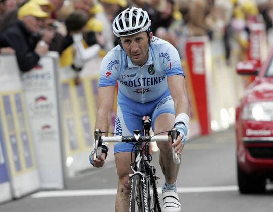 Davide Rebellin (Italien Gerolsteiner) enttäuscht Radsport Herren Paris Nizza 2008, Straßenradsport, Straße, Rad, Einzelbild 6. Etappe: Sisteron - Cannes Enttäuschung, Radsport Herren Paris Nizza 2008, Straßenradsport, Straße, Rad, Einzelbild 6. Etappe: Sisteron - Cannes Enttäuschung,