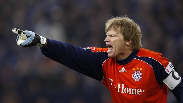 Torwart Oliver Kahn (Bayern) wütend Fußball 1. BL Herren Saison 2007 2008, FC Bayern München Einzelbild Gelsenkirchen Wut, Fußball 1. BL Herren Saison 2007 2008, FC Bayern München Einzelbild Gelsenkirchen Wut,