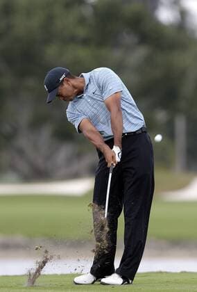 Tiger Woods (USA) - (Icon36980108) Golf Herren WGC CA Championship 2008, PGA Tour, Einzelbild Miami Golf Herren WGC CA Championship 2008, PGA Tour, Einzelbild Miami EDITORIAL USE ONLY