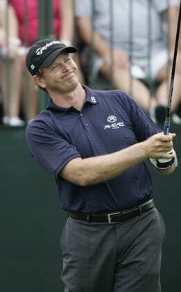 Retief Goosen (Südafrika) skeptisch -  (MIA20080323719) Golf Herren WGC CA Championship 2008, PGA Tour Einzelbild Doral Skepsis, Golf Herren WGC CA Championship 2008, PGA Tour Einzelbild Doral Skepsis,